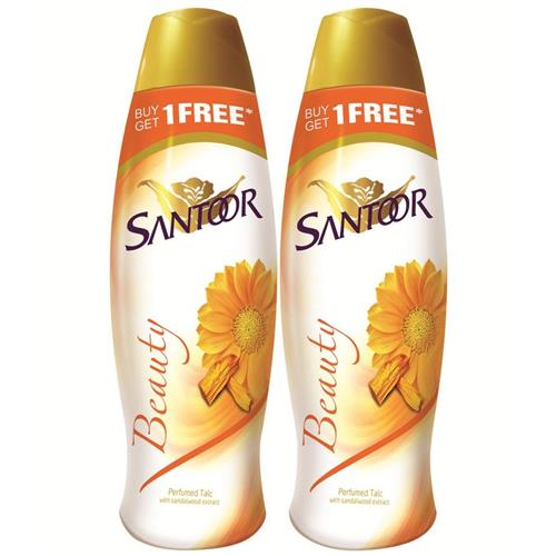 SANTOOR TALC 400g 1+1